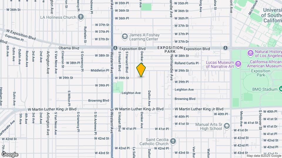 1452 W 39th St Mapa y Detalles de la Ubicación