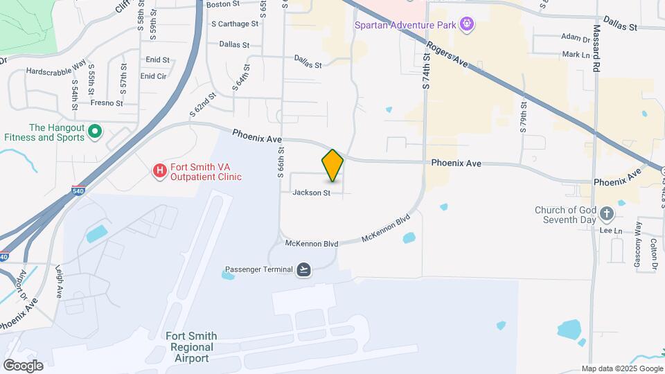 6825-6827 Jackson St Map and Location Details