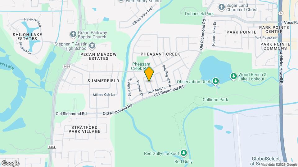 17002 Enchanted Cir E Map and Location Details