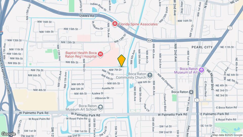 711 NW 7th Dr Map and Location Details