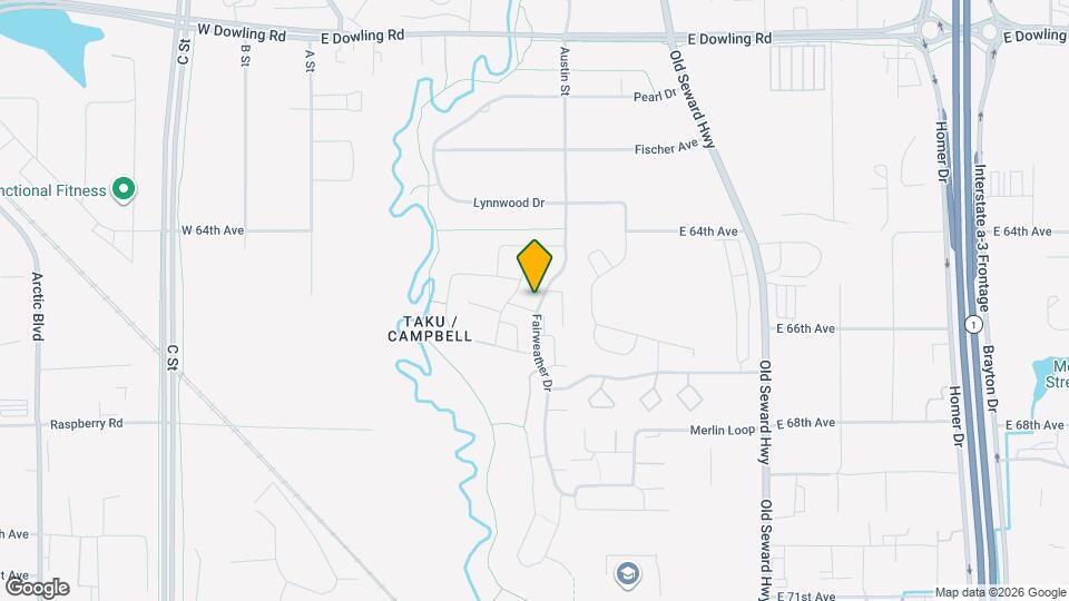 6464 Fairweather Dr Map and Location Details