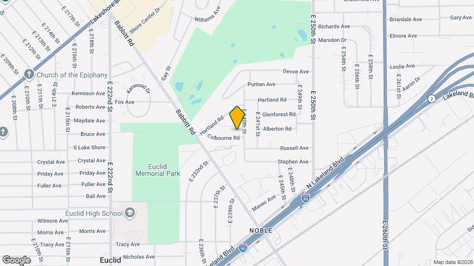 23901 Colbourne Rd Map and Location Details