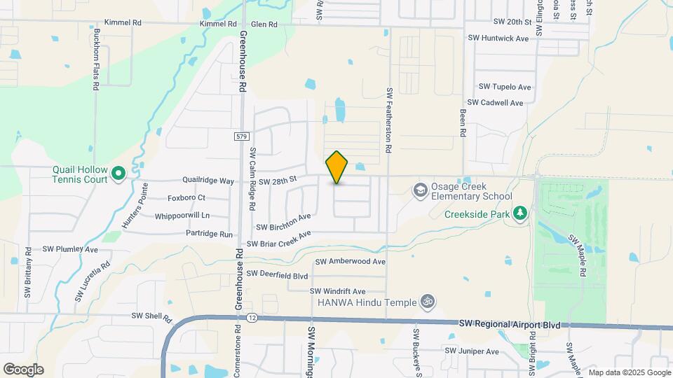 3109 SW Wargate Ave Map and Location Details