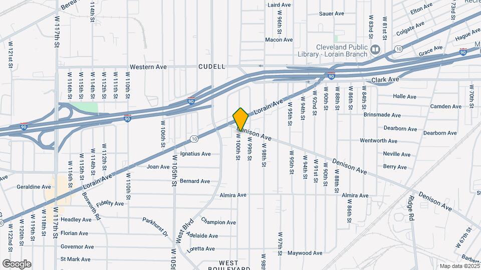 3215 W 100th St Mapa y Detalles de la Ubicación