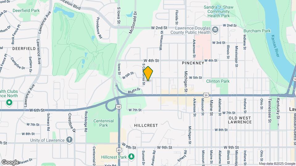 501 Colorado St Map and Location Details