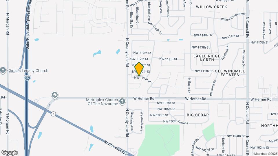 8902 NW 109th St Map and Location Details