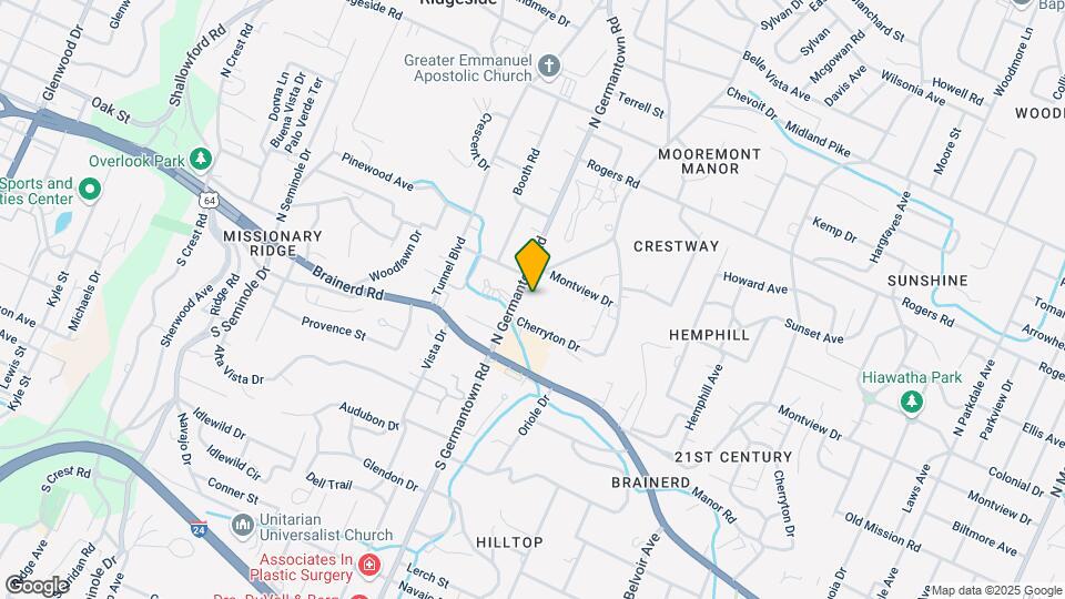 112 N Germantown Rd Map and Location Details