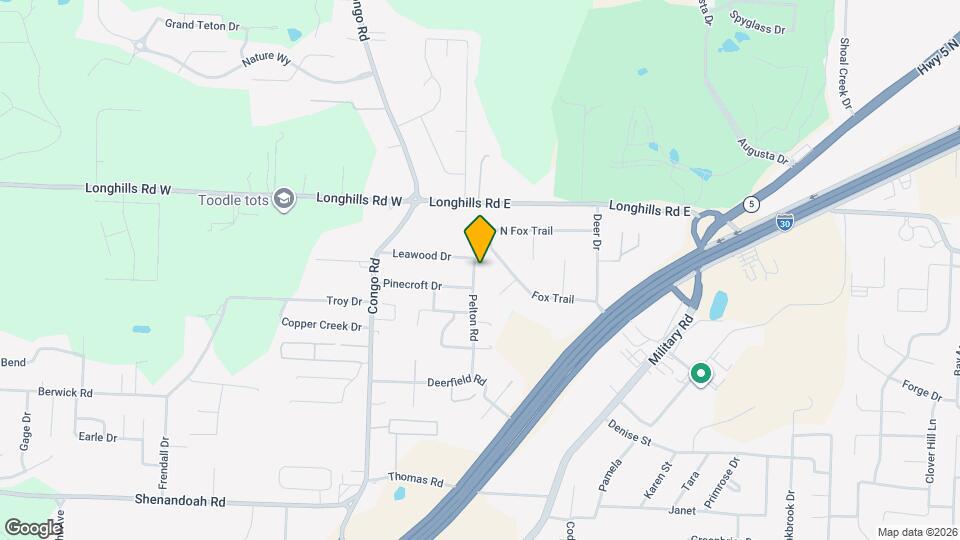 3611 Pelton Rd Map and Location Details