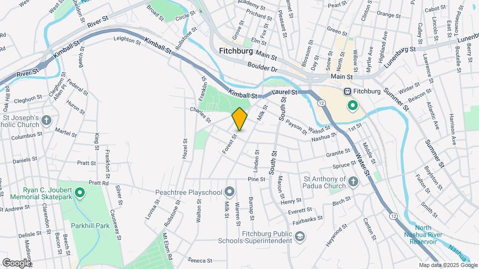 143 Charles St, Unit 2 Map and Location Details