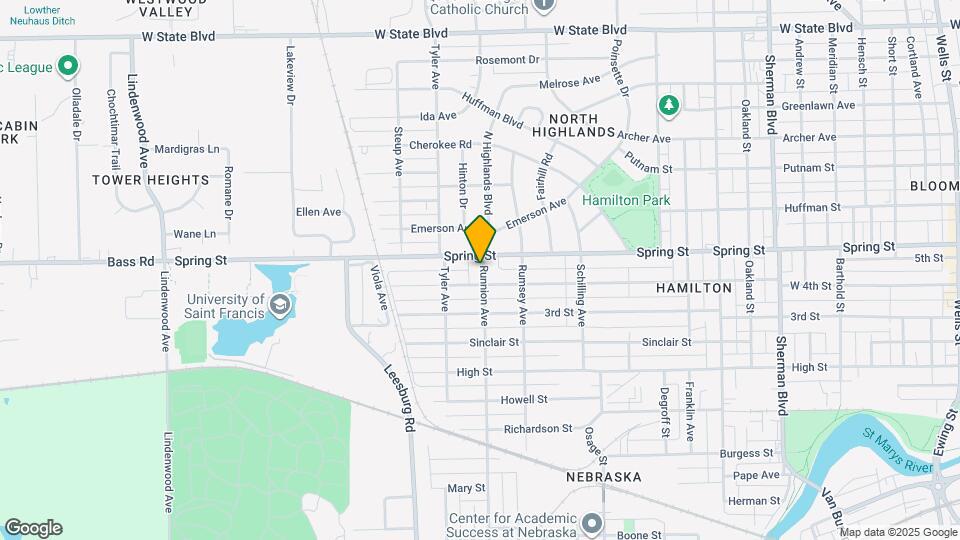 1513 Runnion Ave Map and Location Details