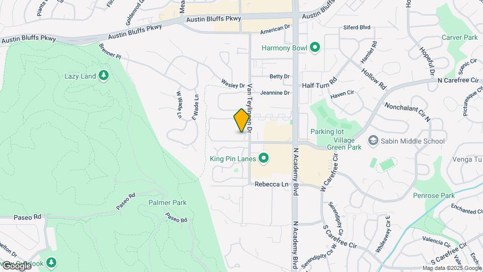 Ironwood at Palmer Park Mapa y Detalles de la Ubicación