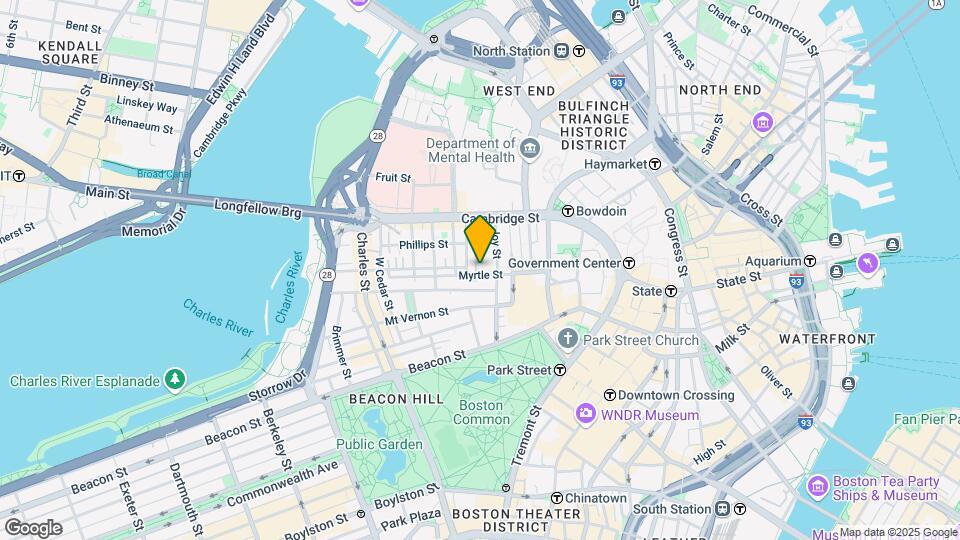 33 Myrtle St, Unit 3 Map and Location Details