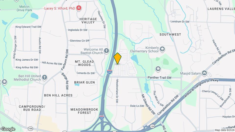 3483 Parc Dr SW Map and Location Details