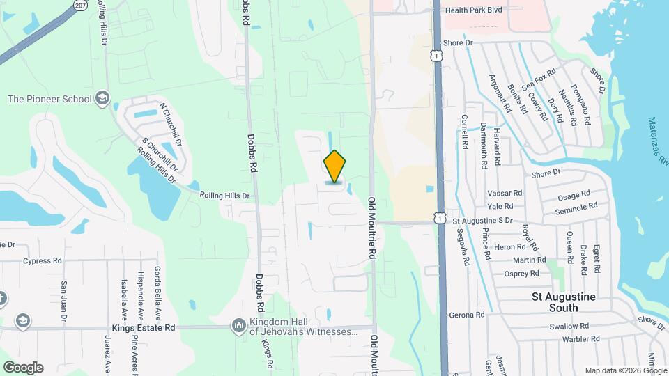 412 S Hidden Tree Dr Map and Location Details