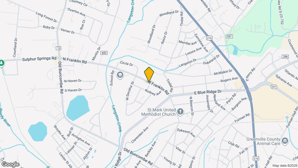 8 Eugene St Map and Location Details