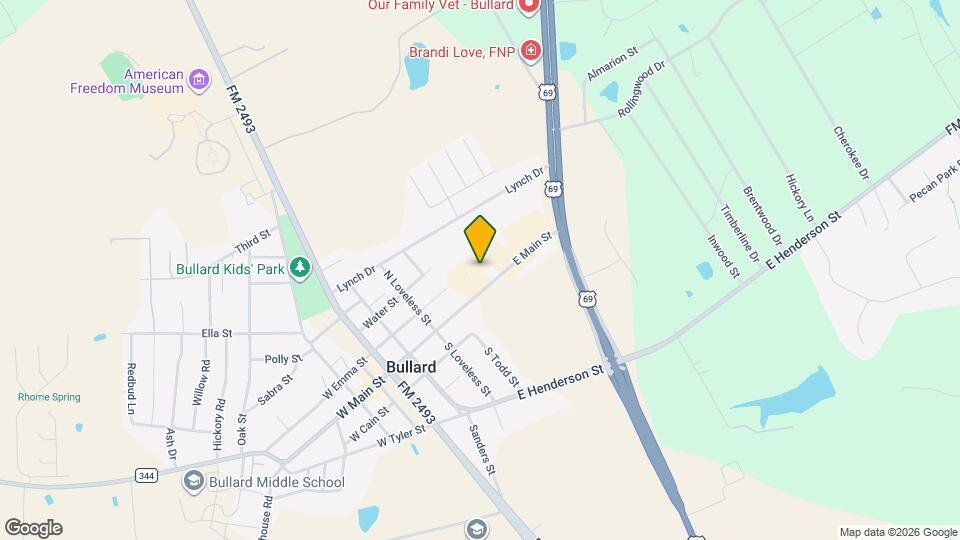 The Village at Main Map and Location Details