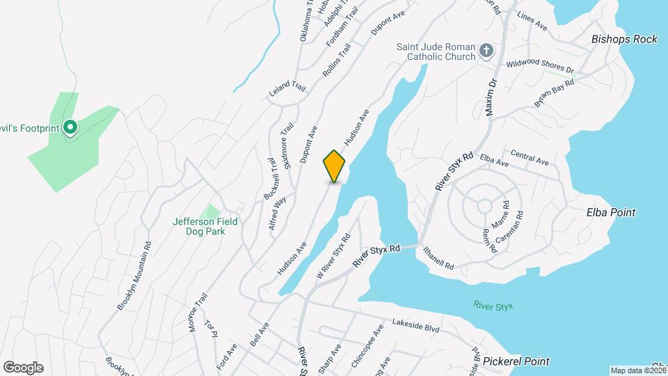 163 Hudson Ave Map and Location Details