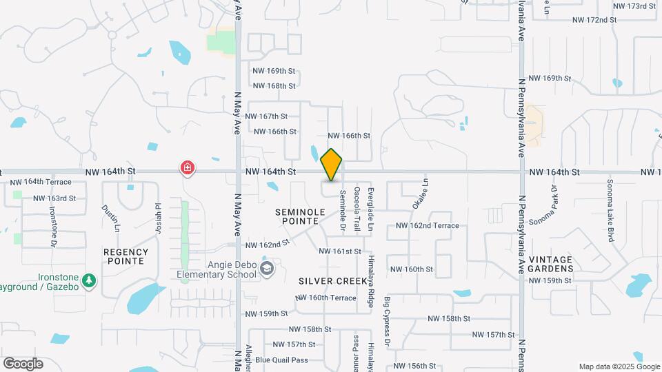 2612 NW 164th Terrace Map and Location Details