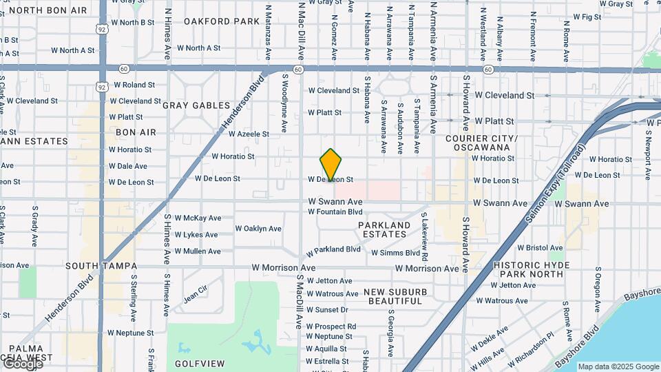 603 S Gomez Ave Map and Location Details