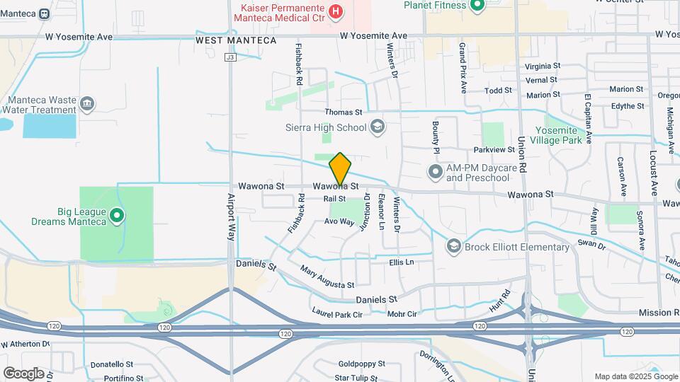1774 Wawona St Map and Location Details