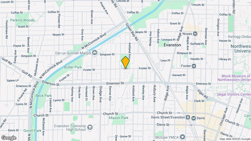 Emerson Square Apartments Map and Location Details