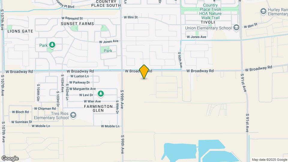 9732 W Parkway Dr Map and Location Details