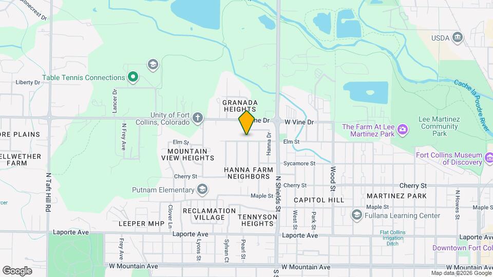 1212 Emigh St Map and Location Details