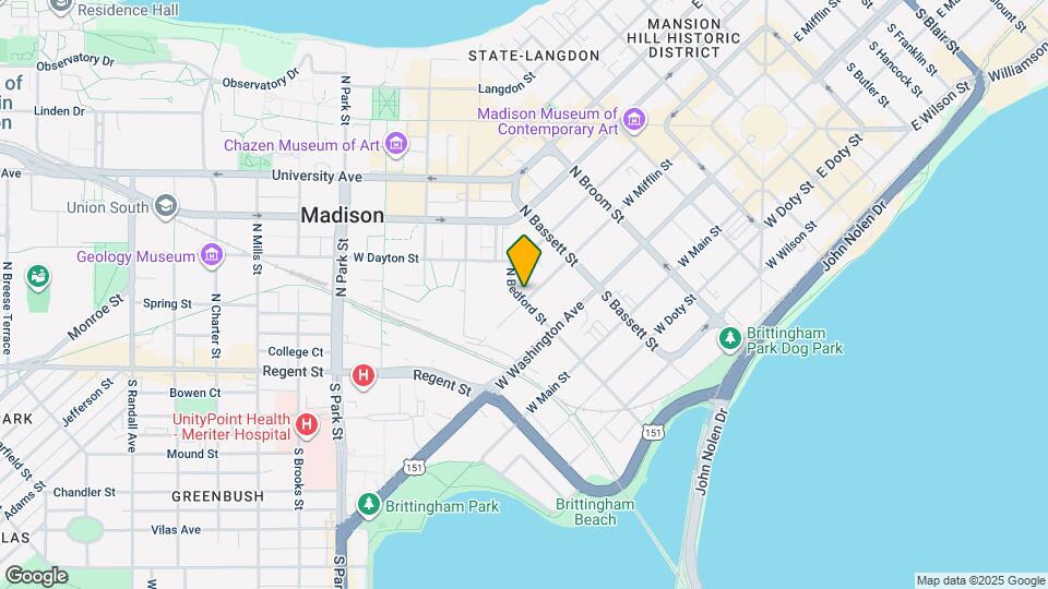 554 W Mifflin St, Unit 2 Map and Location Details
