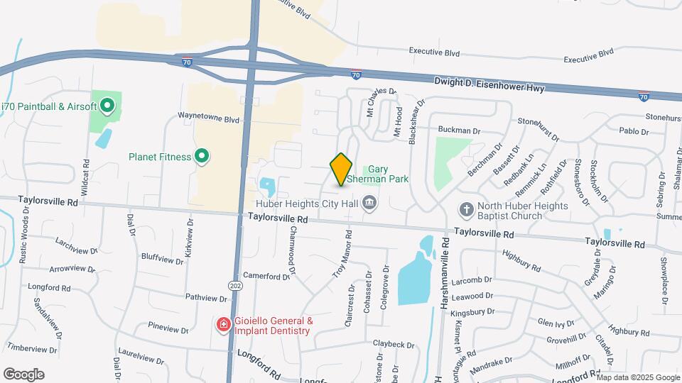 7616 Mt Hood Map and Location Details