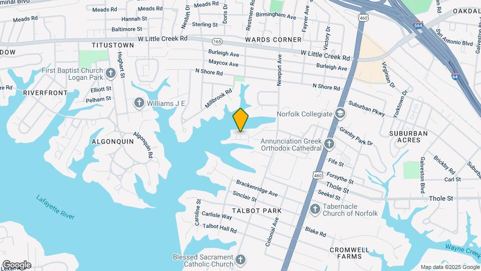 594 Westport St Map and Location Details