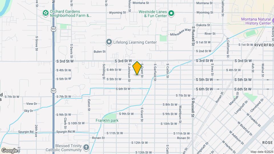 1918 S 5th St W Map and Location Details