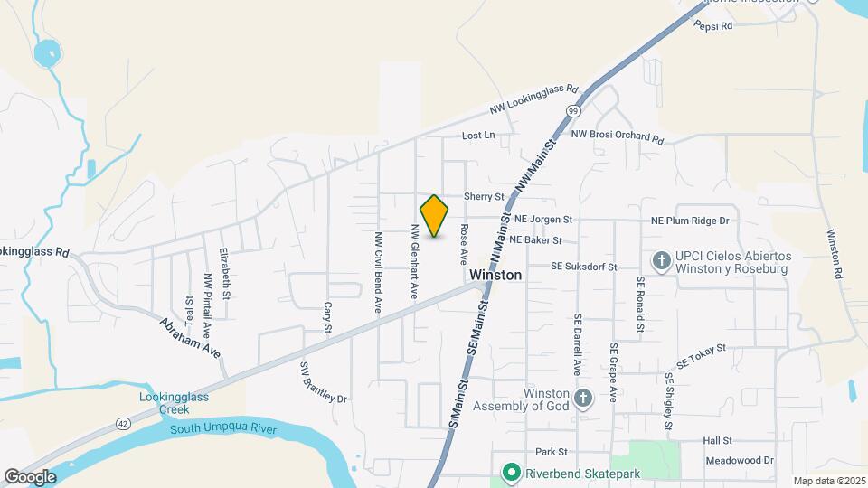 189 NW Glenhart Ave Map and Location Details