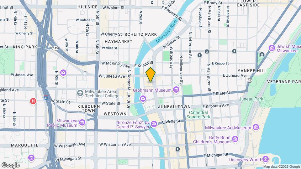Water Street Apartments Mapa y Detalles de la Ubicación