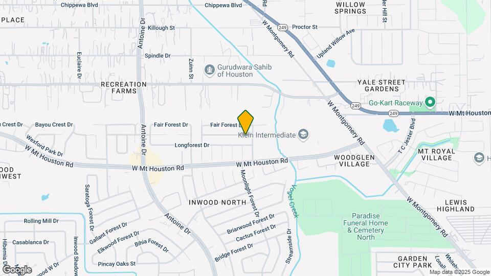 5511 Fairview Forest Dr Map and Location Details