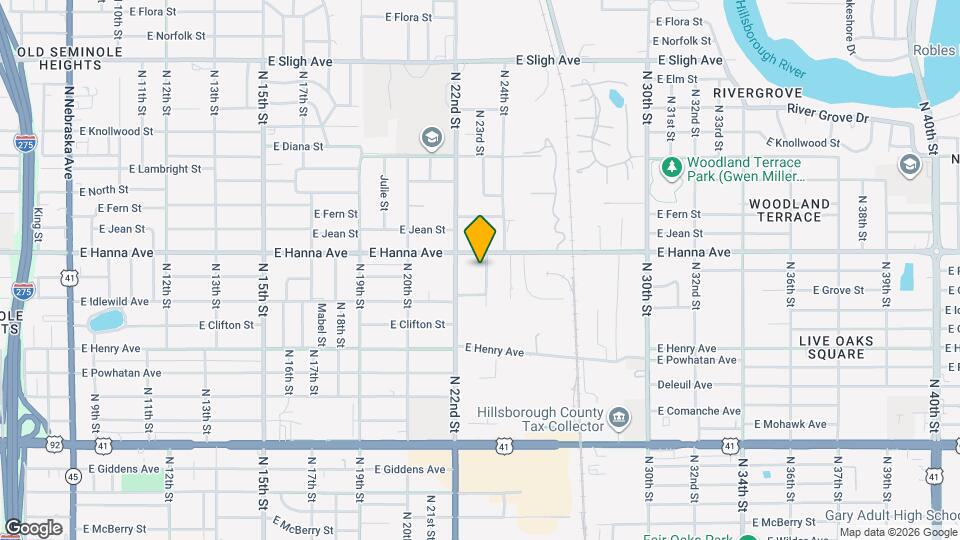 6112 N 23rd St Map and Location Details