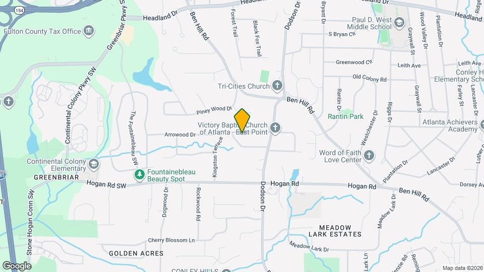 2752 Arrowood Dr Map and Location Details
