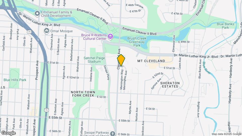 The Cleveland Map and Location Details