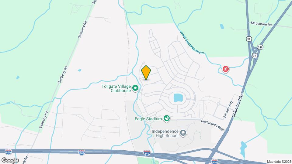 3866 Somers Ln Map and Location Details