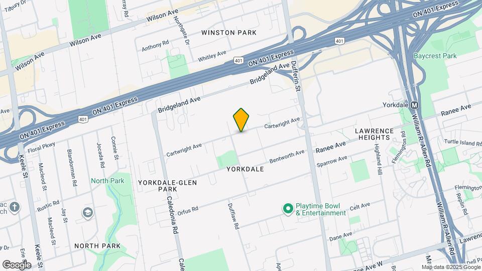 67 Cartwright Ave Map and Location Details