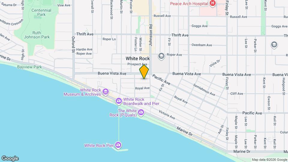 15154 Beachview Av Map and Location Details