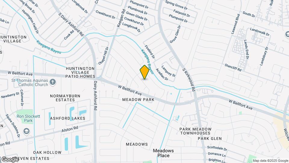 11527 Mulholland Dr Map and Location Details