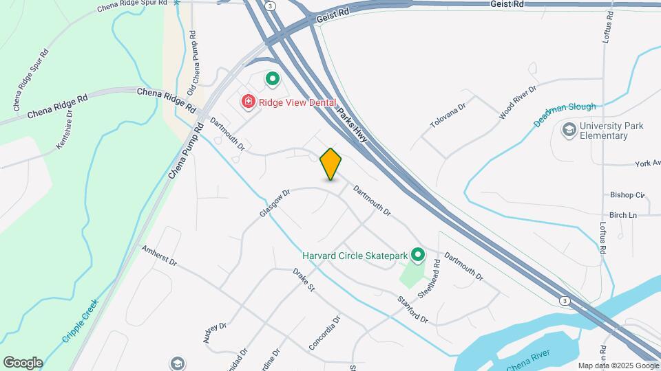 4744 Glasgow Dr, Unit 1 Map and Location Details