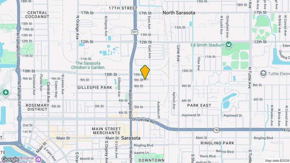 2060 9th St Map and Location Details