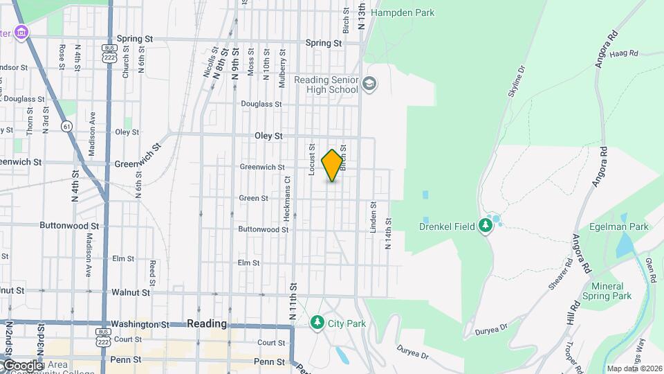 511 N 12th St Map and Location Details