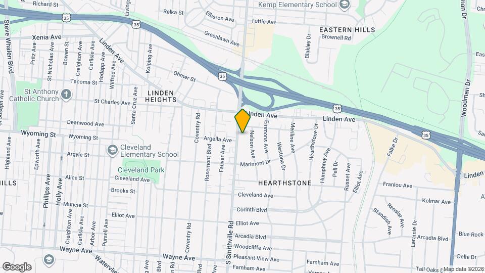 1520 S Smithville Rd Map and Location Details