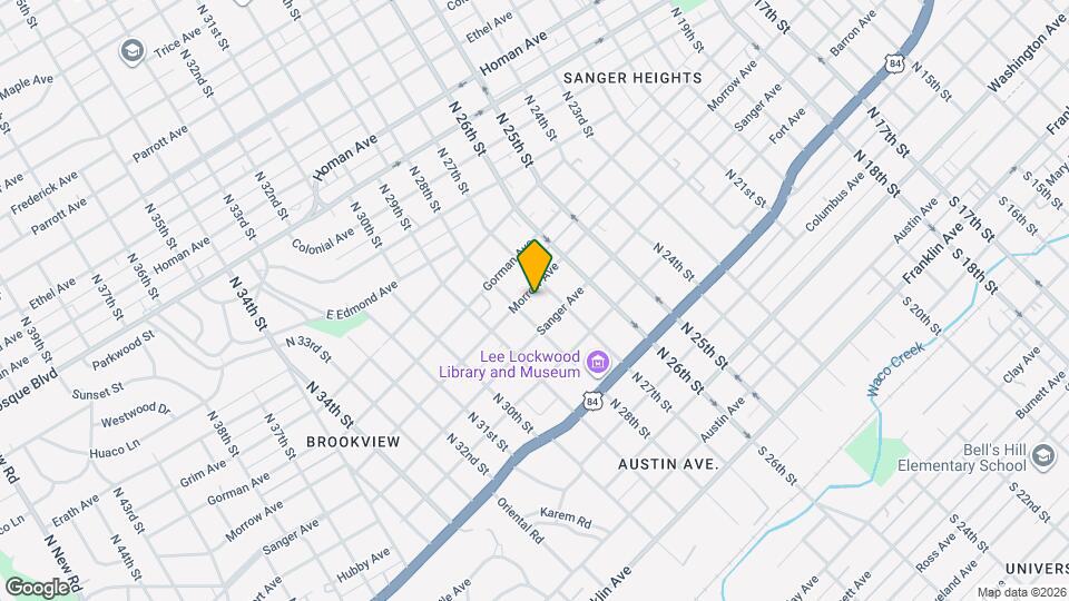 2714 Morrow Ave Map and Location Details