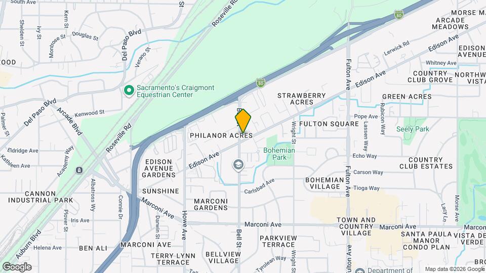 2307 Edison Ave Mapa y Detalles de la Ubicación