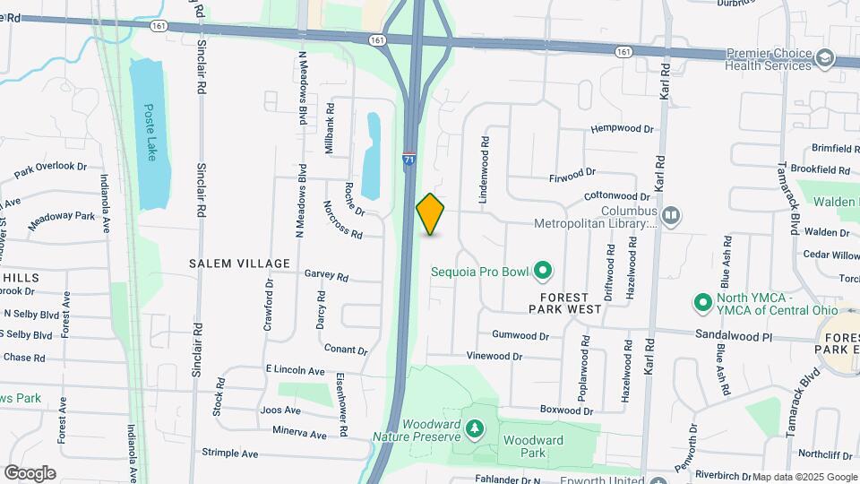 5587 Ironwood Ct Map and Location Details