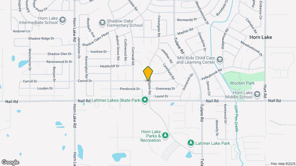 6115 Forestgate Rd Map and Location Details