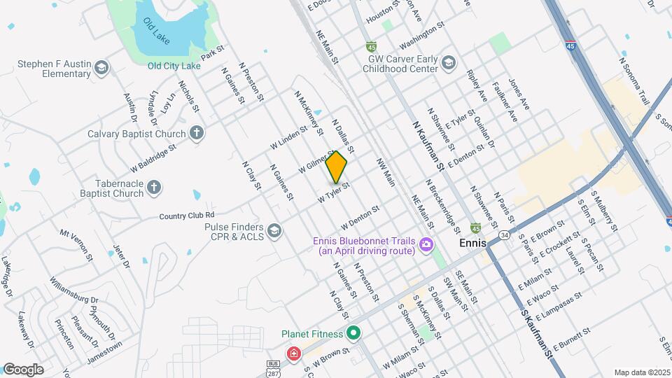 800 N Sherman St Map and Location Details